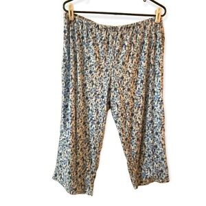 Secret‎ Treasure Pajama Pants Women’s Size XL 16-18 Blue Pajamas Pjs